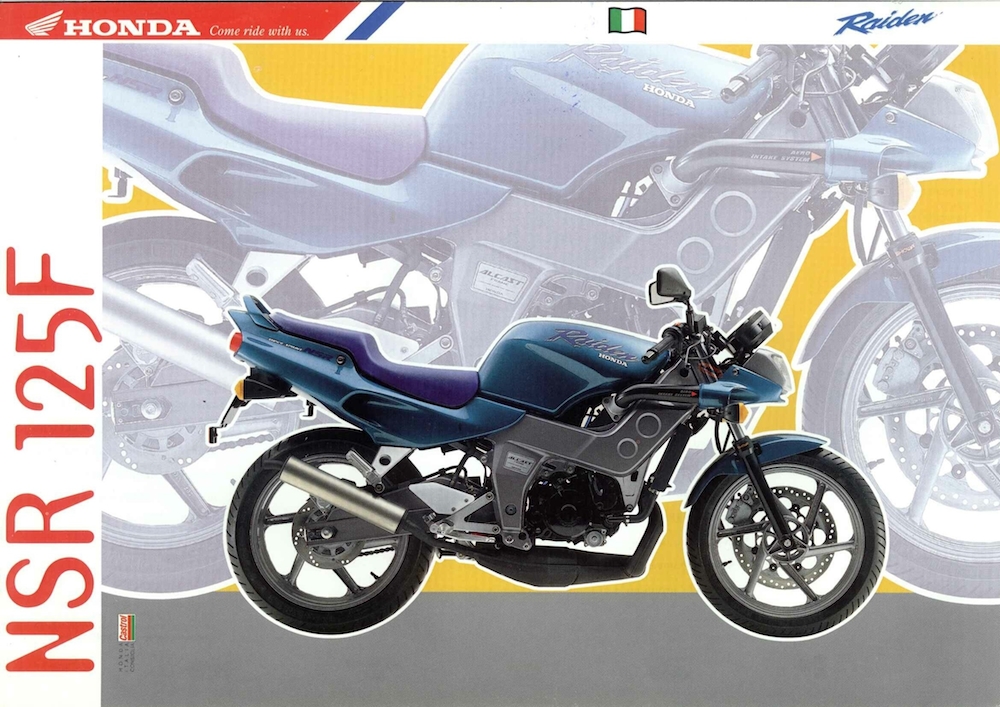 Honda Raiden NSR-F 92 Raiden_azzurro_volantino
